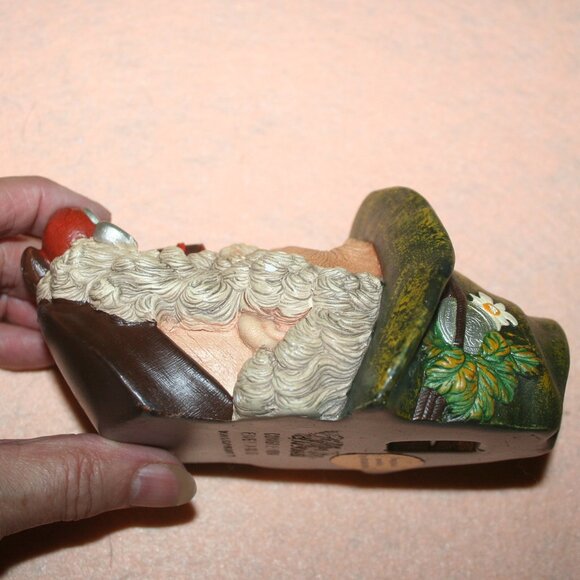 Vintage Tyrolean Bosson Mask Head Character Pancho Chalkware Wall Plaque - Picture 3 of 7